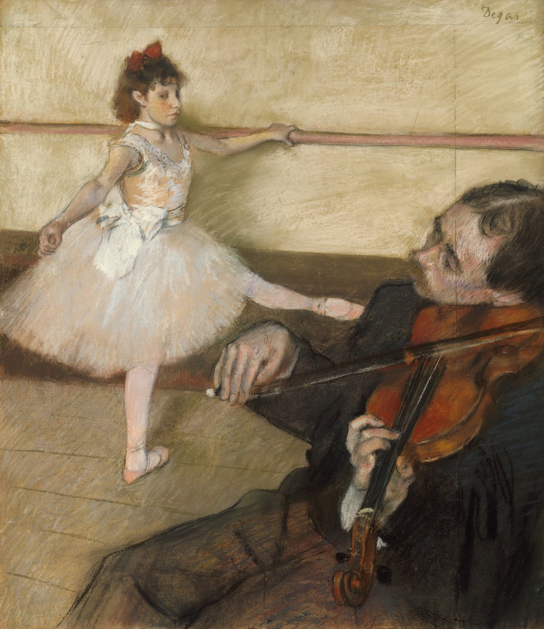 De Dansles, ca. 1879 door Edgar Degas
