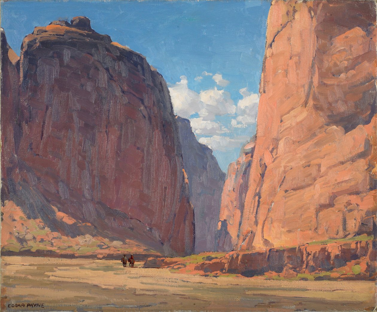 Canyon Portal, ca. 1935 door Edgar Alwin Payne