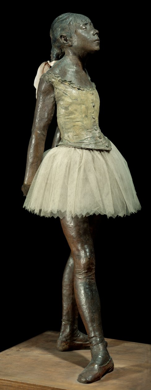 14 jaar oud of grote danser gekleed door Edgar Degas
