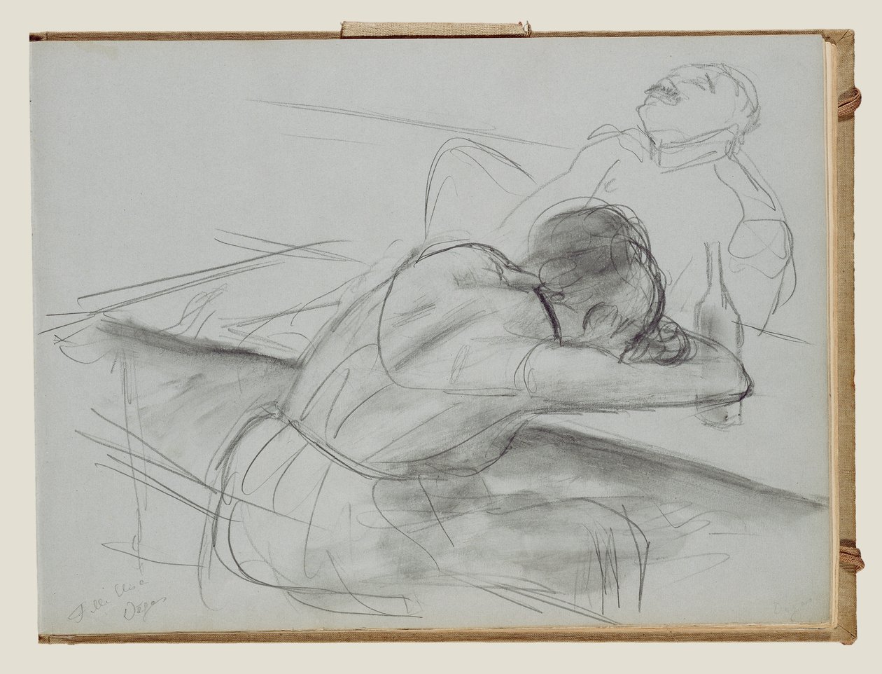 Bordelen door Edgar Degas