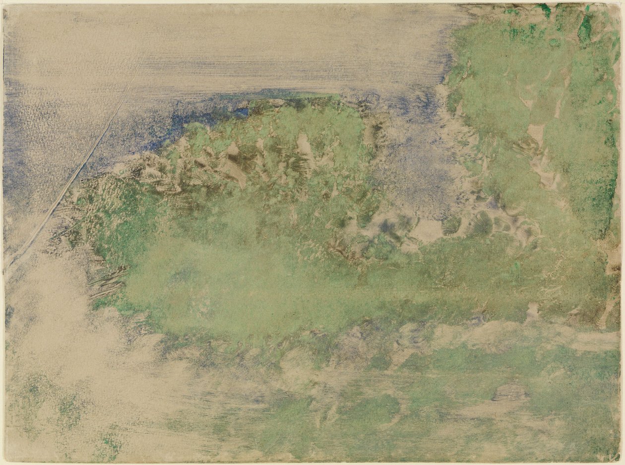Kaap Ferrat door Edgar Degas