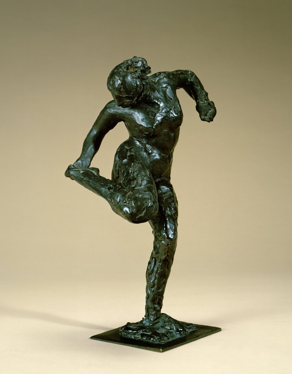 Dancer die haar Voet Vasthoudt, ca. 1900-10 door Edgar Degas
