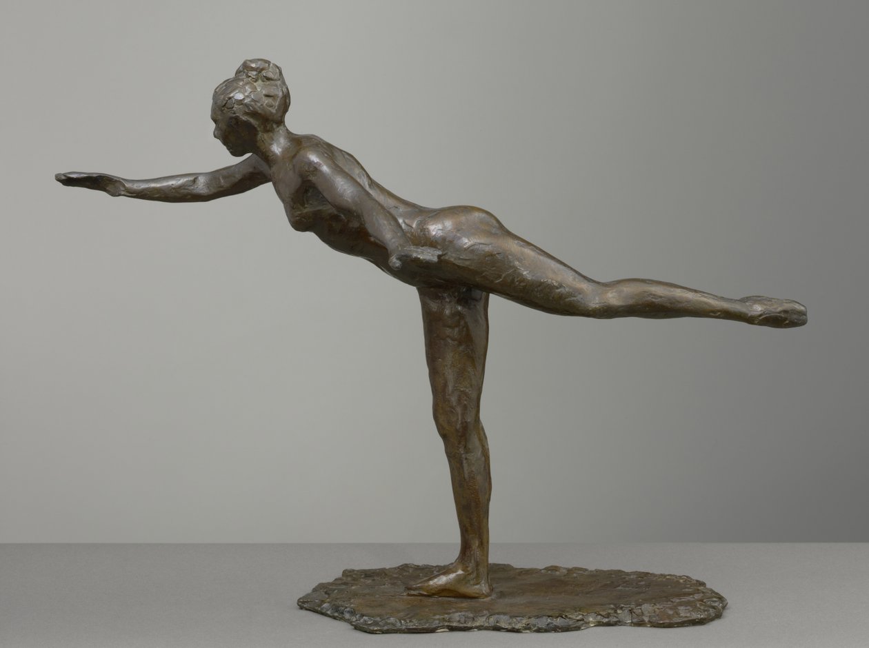 Grote Arabesque, tweede keer, gemodelleerd ca. 1880s, gegoten 1919-21 door Edgar Degas