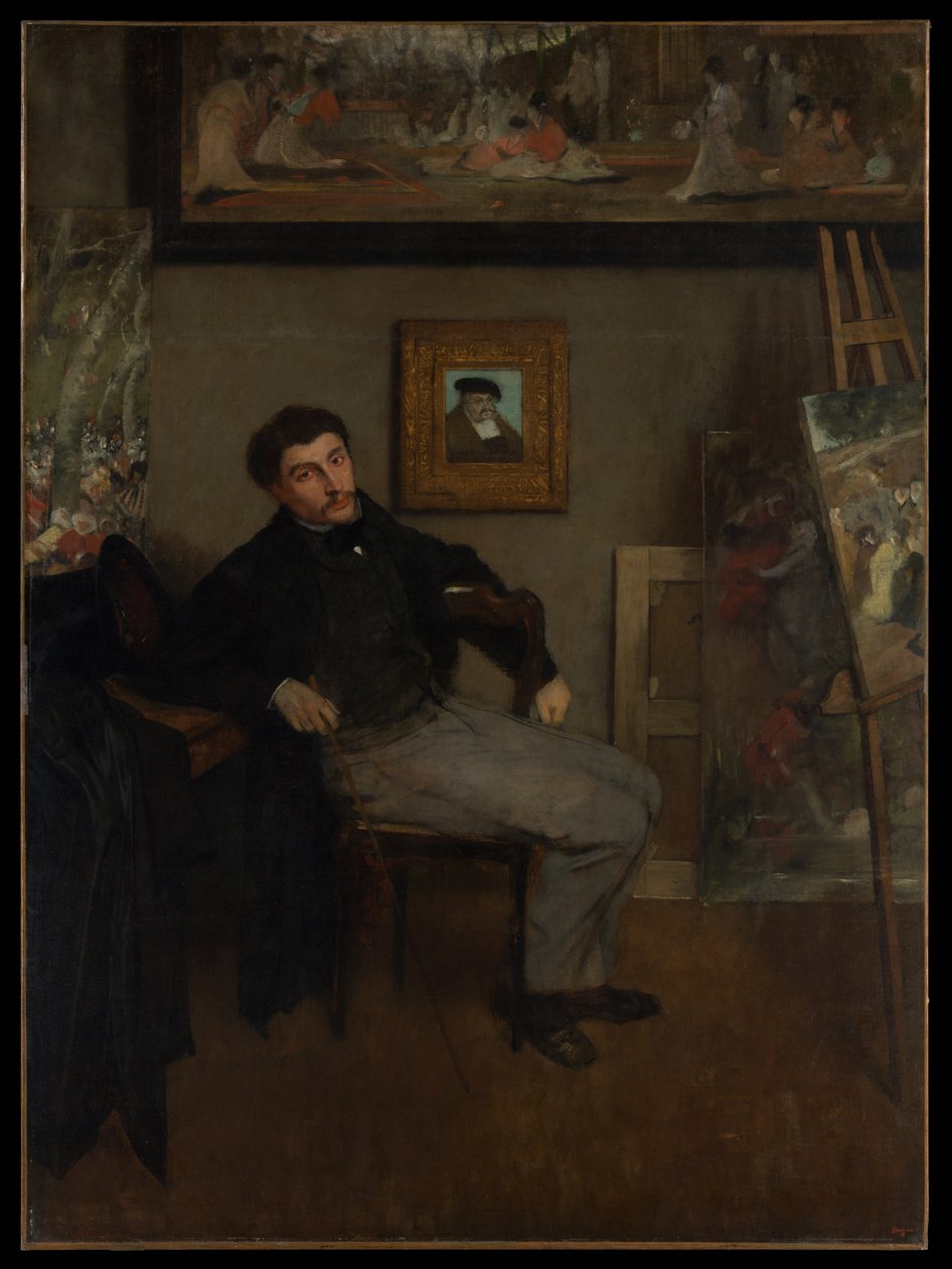 James-Jacques-Joseph Tissot (1836–1902) door Edgar Degas