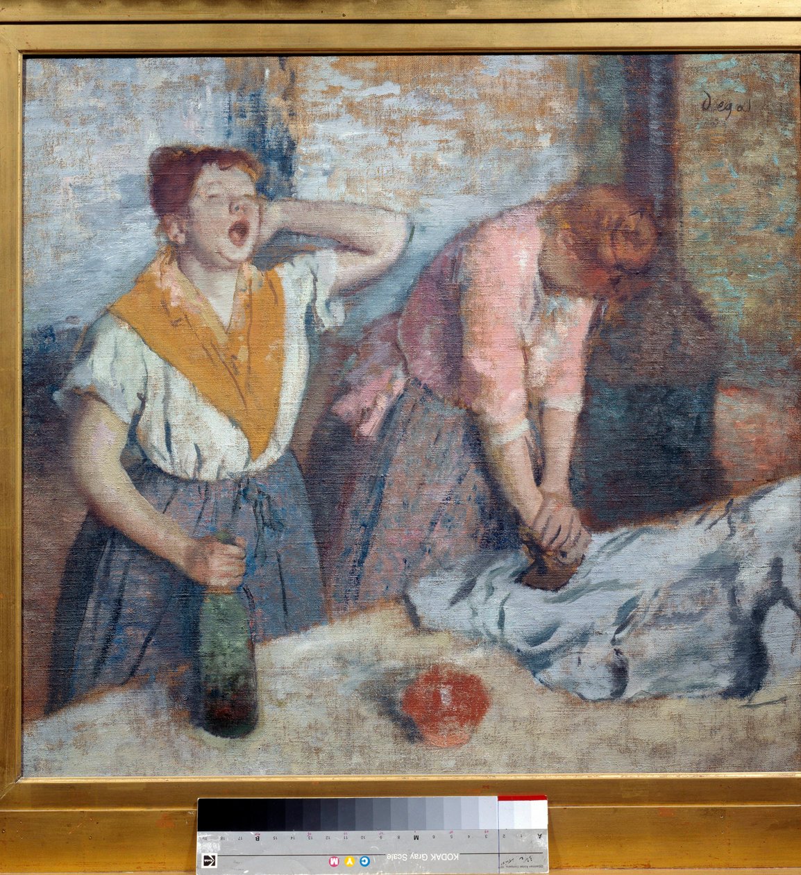 Schilderijen door Edgar Degas (1834-1917). 1884/86. Parijs, Musee d