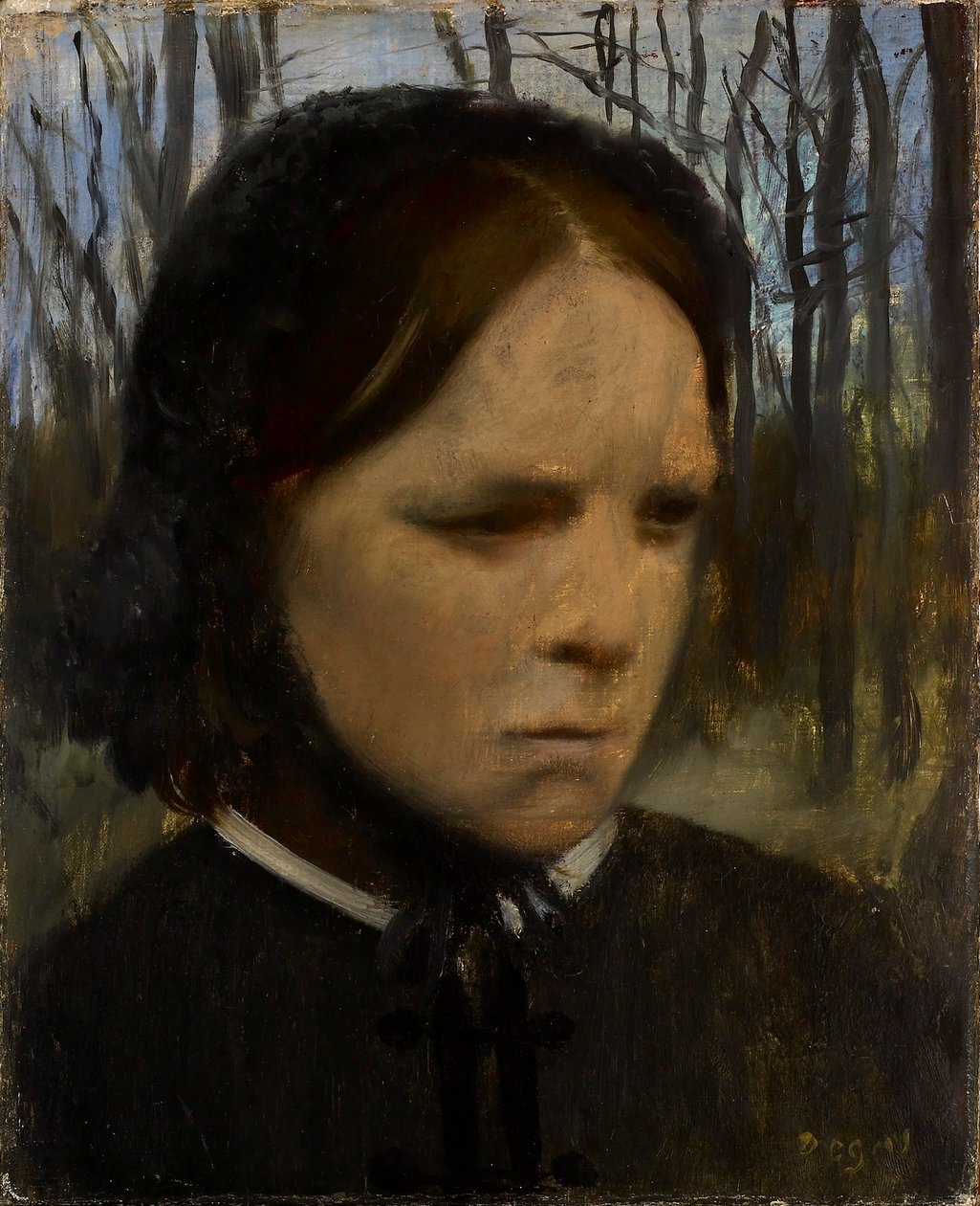 Portret van Estelle Balfour door Edgar Degas