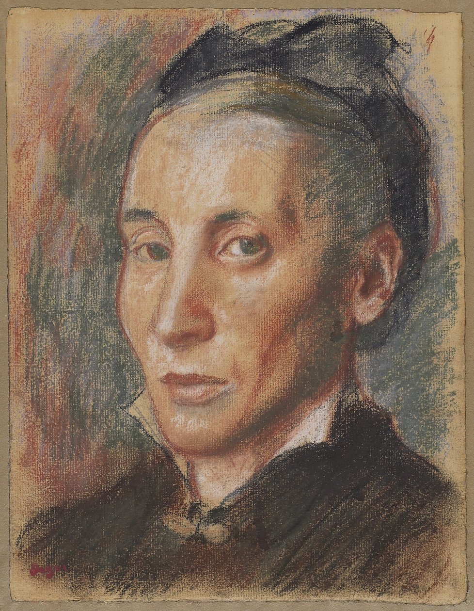Portret van een vrouw, c.1881 door Edgar Degas