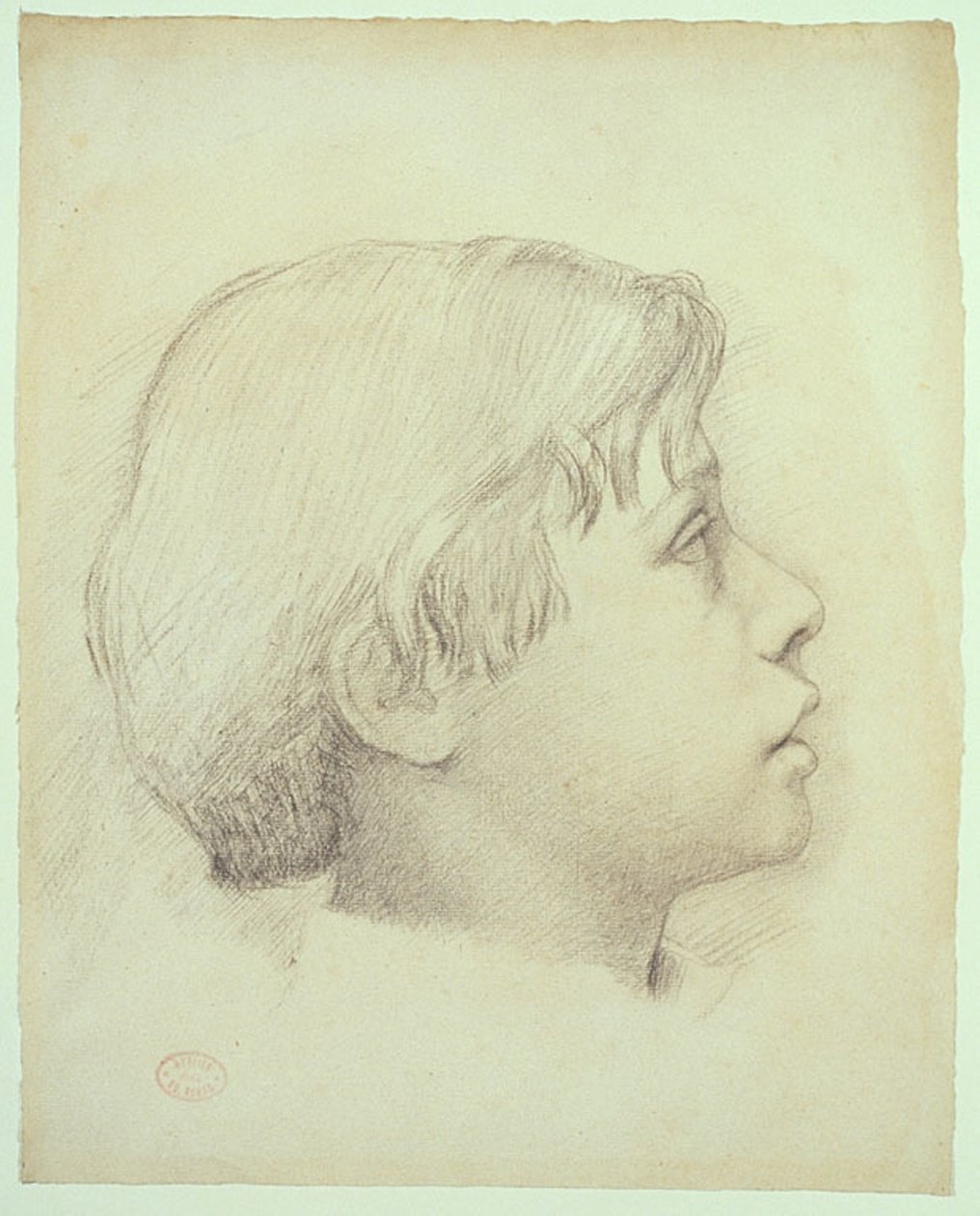 René de Gas, c.1855 door Edgar Degas