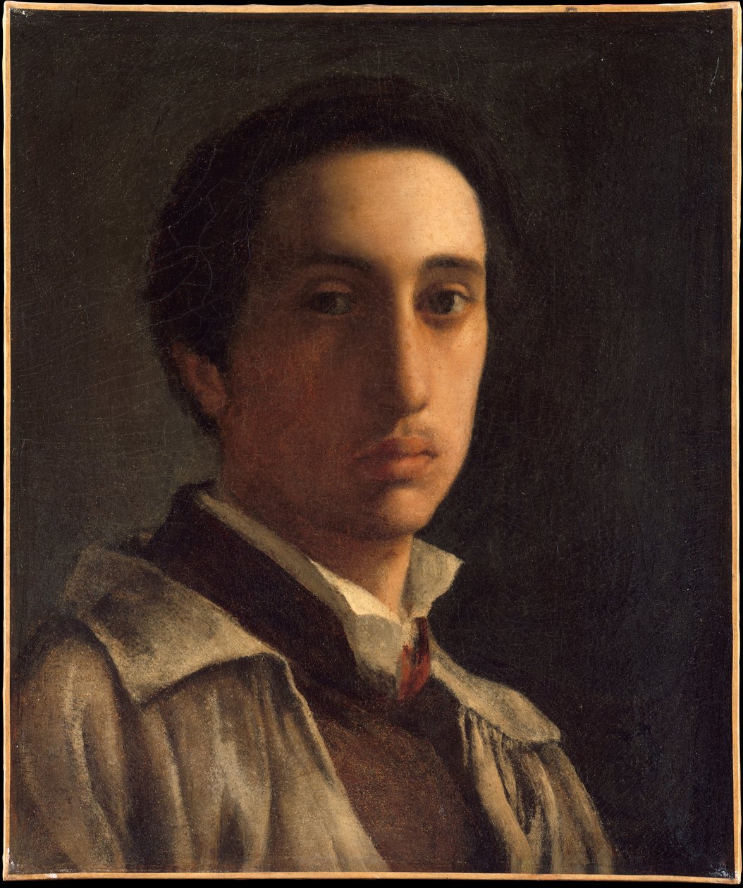 Zelfportret door Edgar Degas