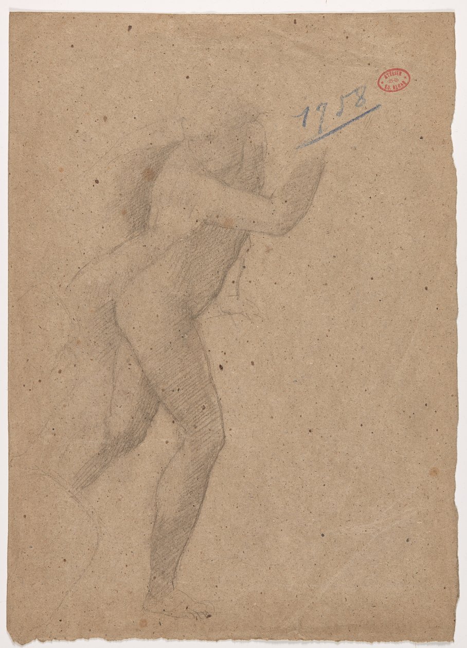 Studie naar een gravure van Marcantonio Raimondi naar Raphael, 