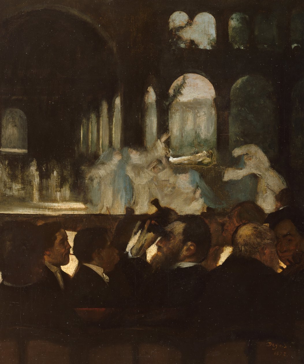 Het ballet uit Robert le Diable, 1871 door Edgar Degas