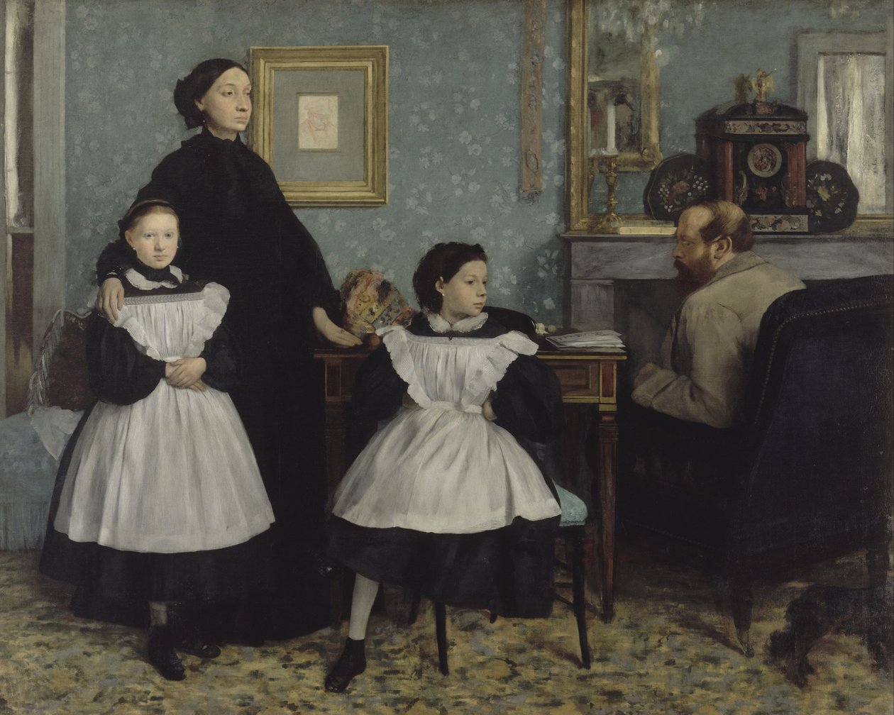 De familie Bellelli door Edgar Degas