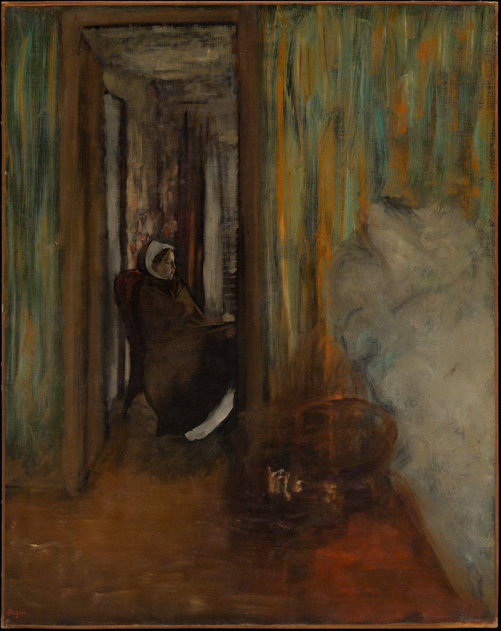 De verpleegster door Edgar Degas