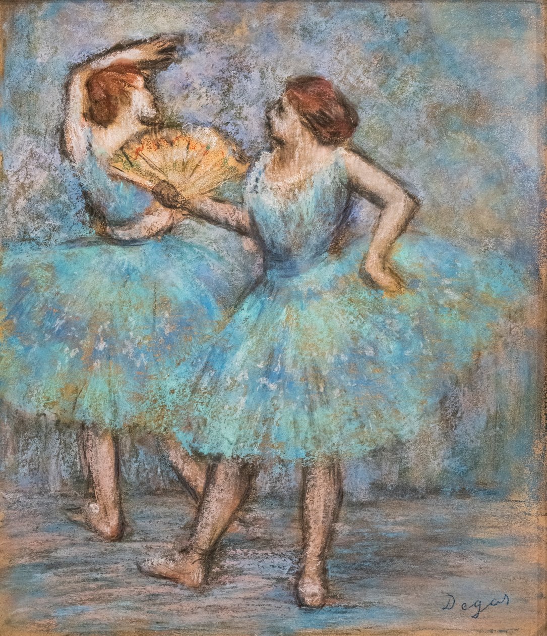 Twee dansers. Rond 1905 door Edgar Degas