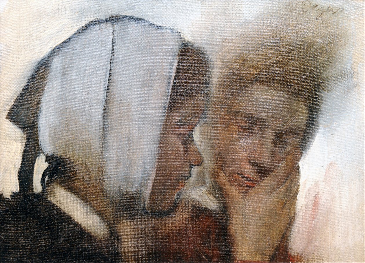 Wasvrouwen door Edgar Degas