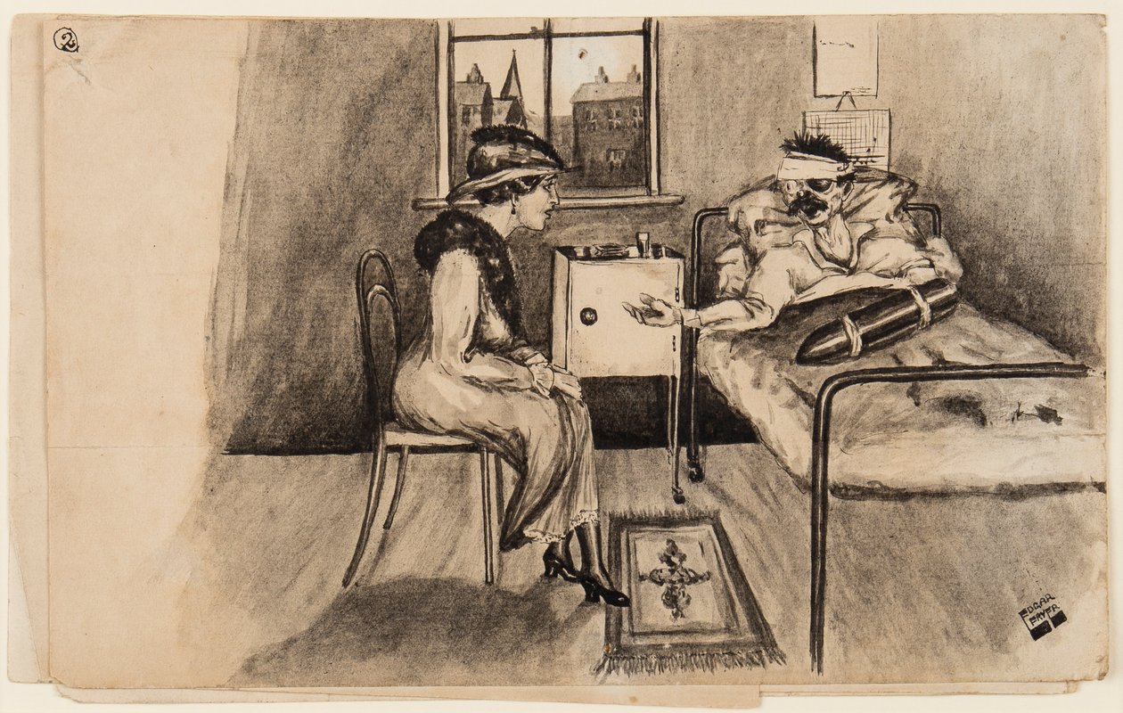 Some Shell!, 13 oktober 1917 door Edgar Fryer