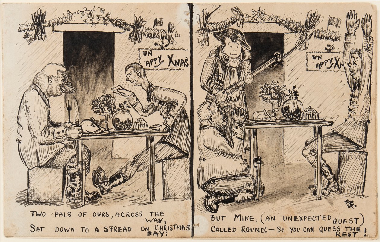 Un Appy Xmas, 17 november 1917 door Edgar Fryer