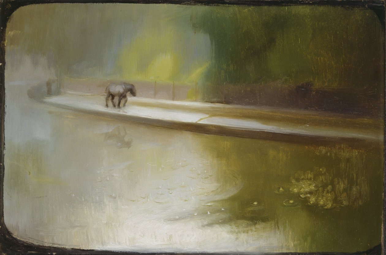 Ochtend: Het Glamorgan Kanaal door Edgar Herbert Thomas
