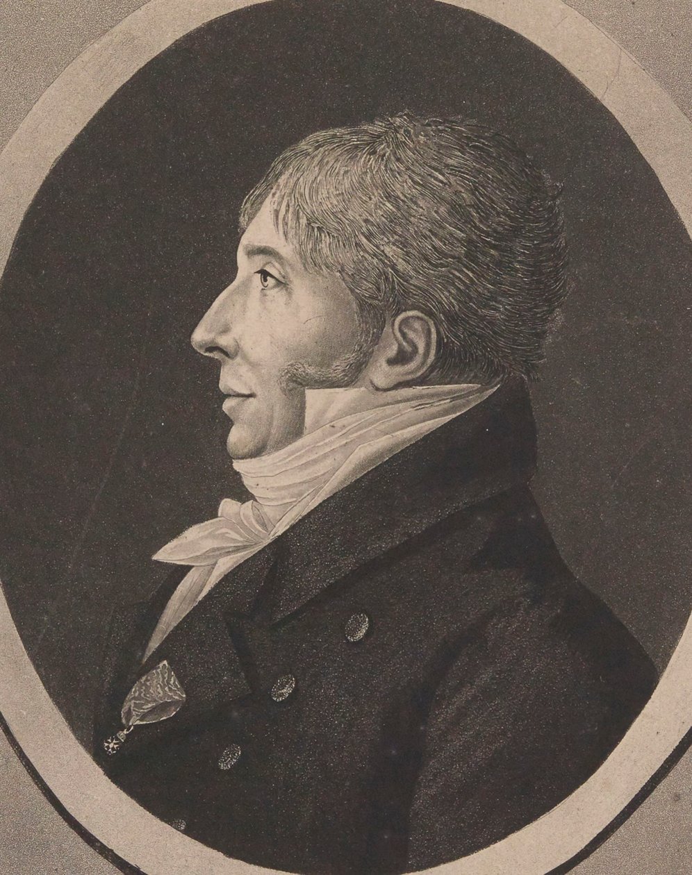 Portret van de componist Jean-François Le Sueur 1760-1837, 1818 door Edme Quenedey