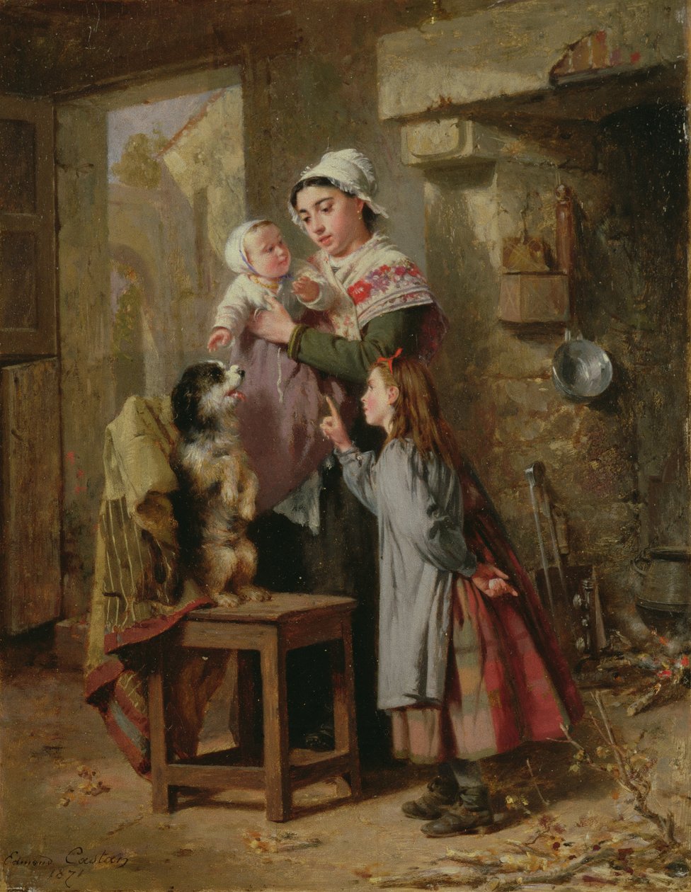 Aandacht door Edmond Castan