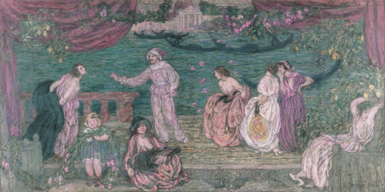 Festival van Venetië door Edmond François Aman Jean
