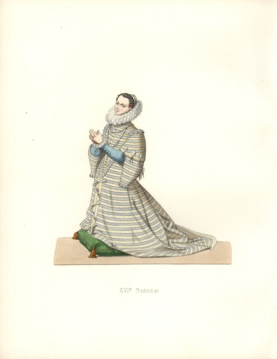 Aartshertogin Isabel Clara Eugenia (1566-1633) door Edmond Lechevallier Chevignard
