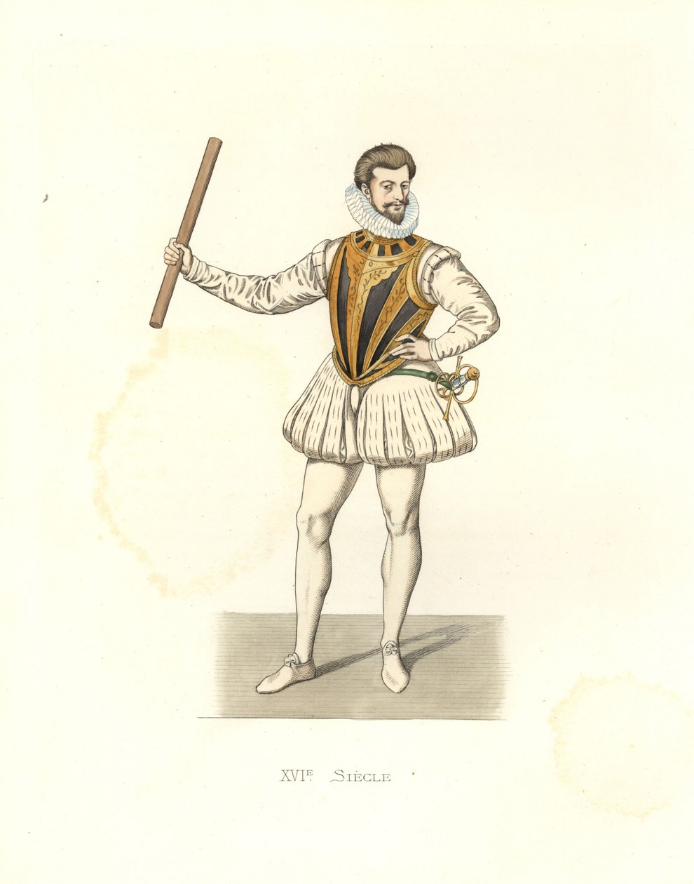 Henri de Lorraine, hertog van Guise door Edmond Lechevallier-Chevignard
