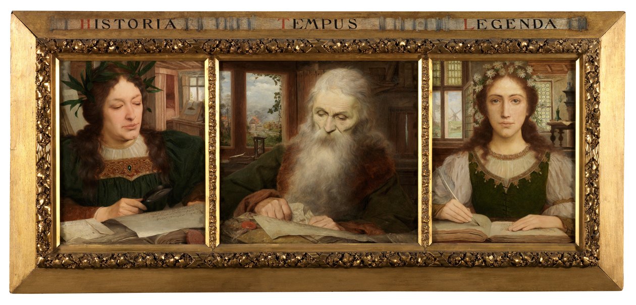 Historia - Tempus - Legenda door Edmond Theodor van Hove