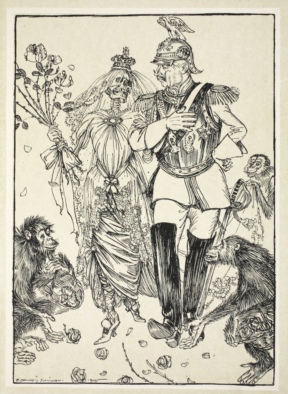 Marriage de Convenience, illustratie uit The Kaiser