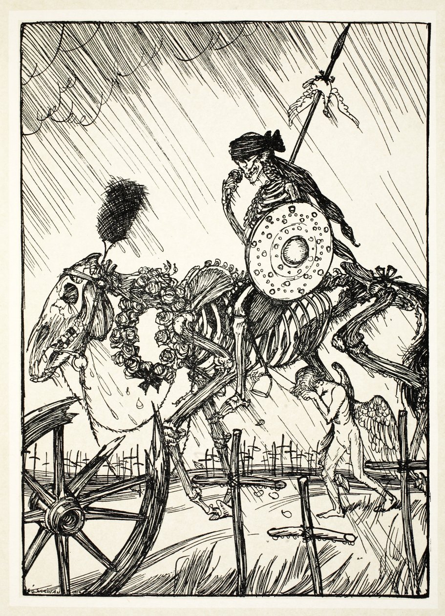 De terugkeer van de veroveraar, illustratie uit The Kaiser