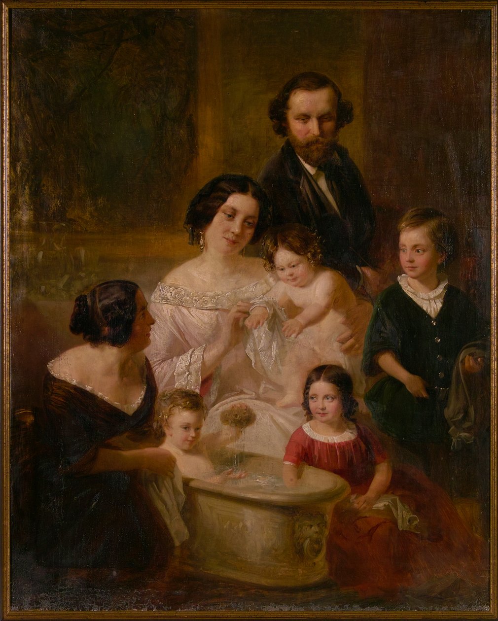 Familieportret door Edmund Wodick