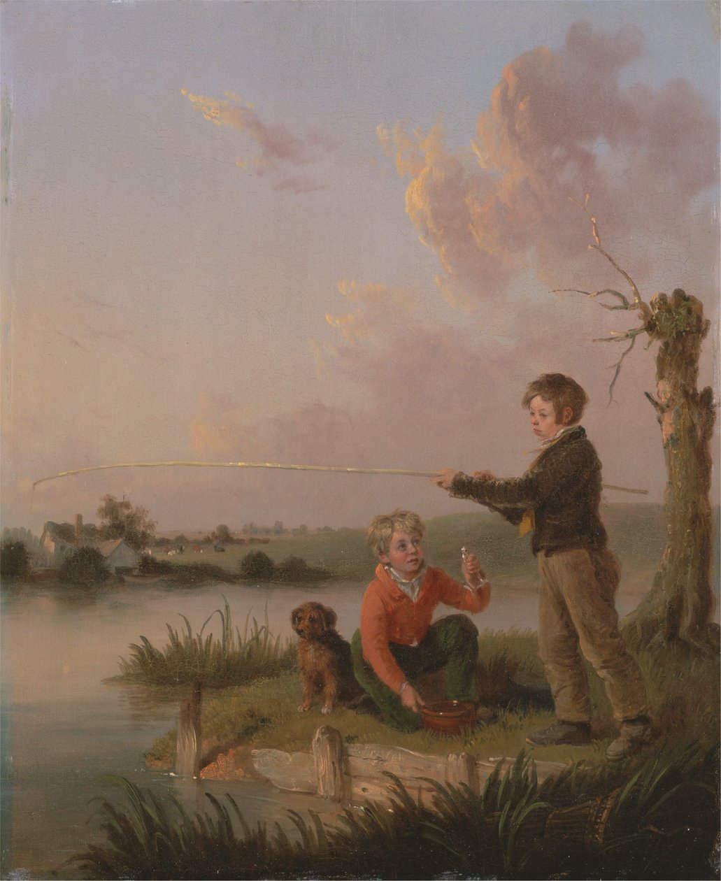 De jonge vissers door Edmund Bristow