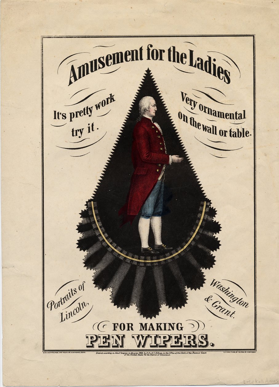 Vermaak voor de dames..., 1866 door Edmund Burke Kellogg