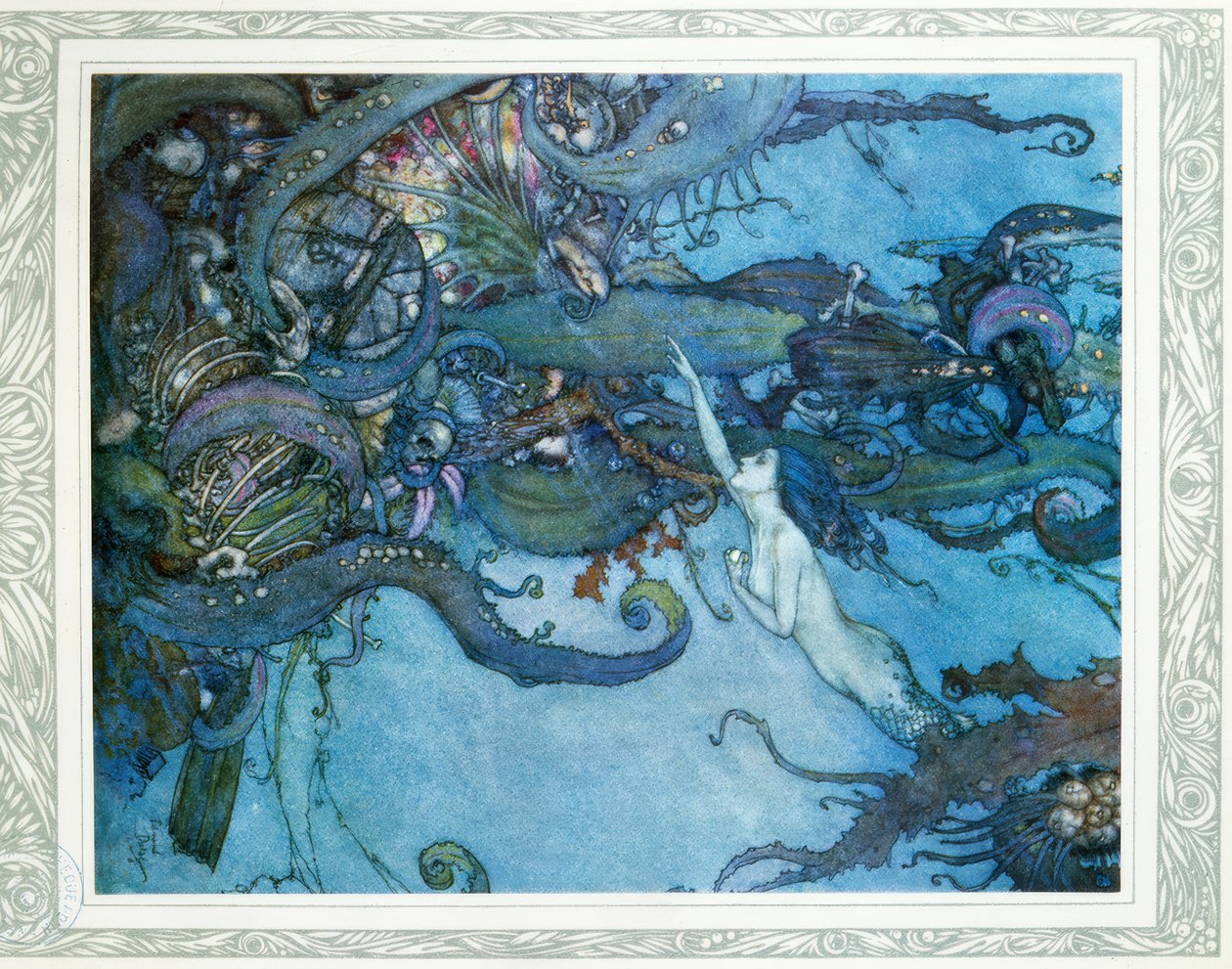 De kleine zeemeermin door Edmund Dulac