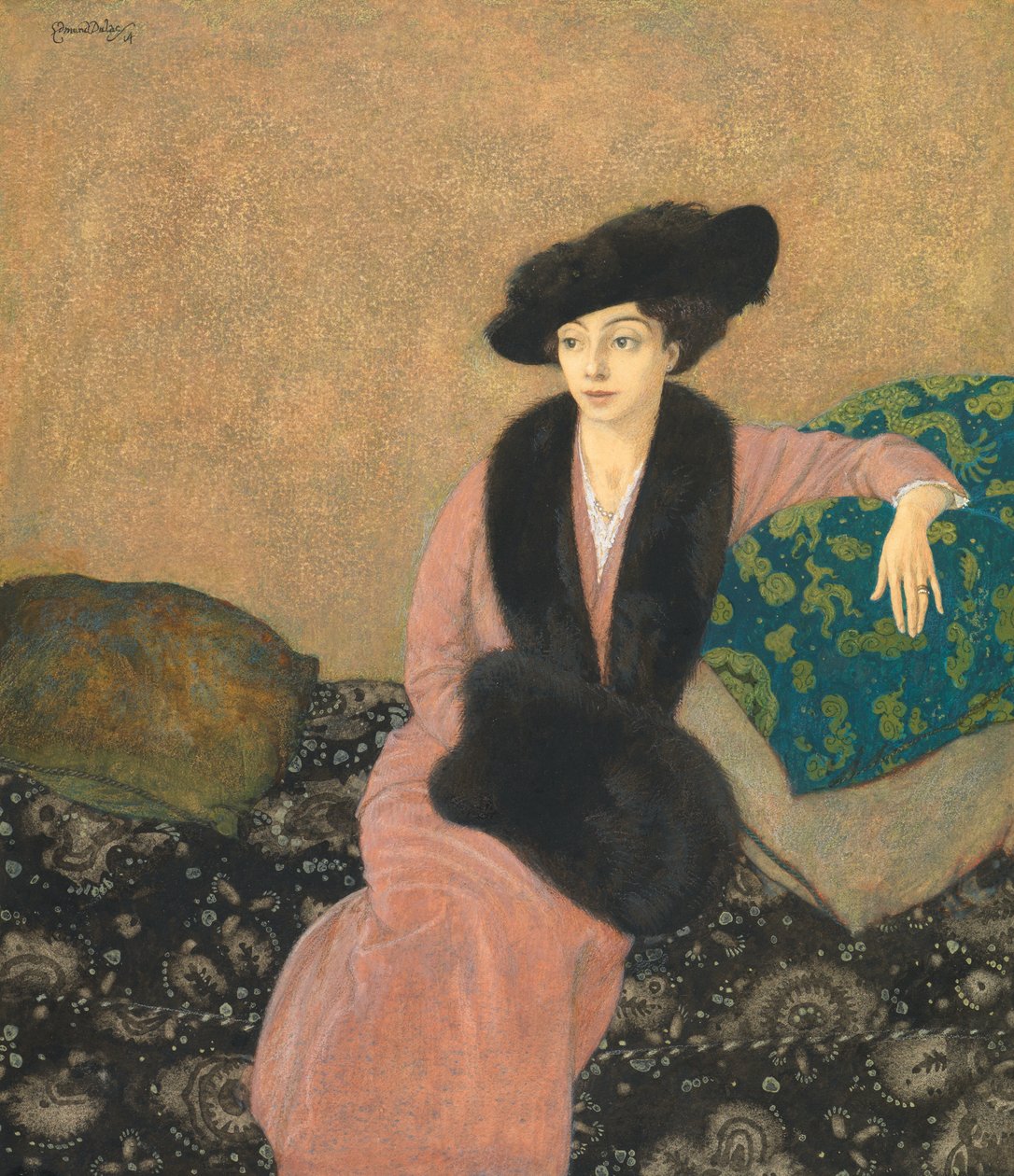 Lady Asquith door Edmund Dulac