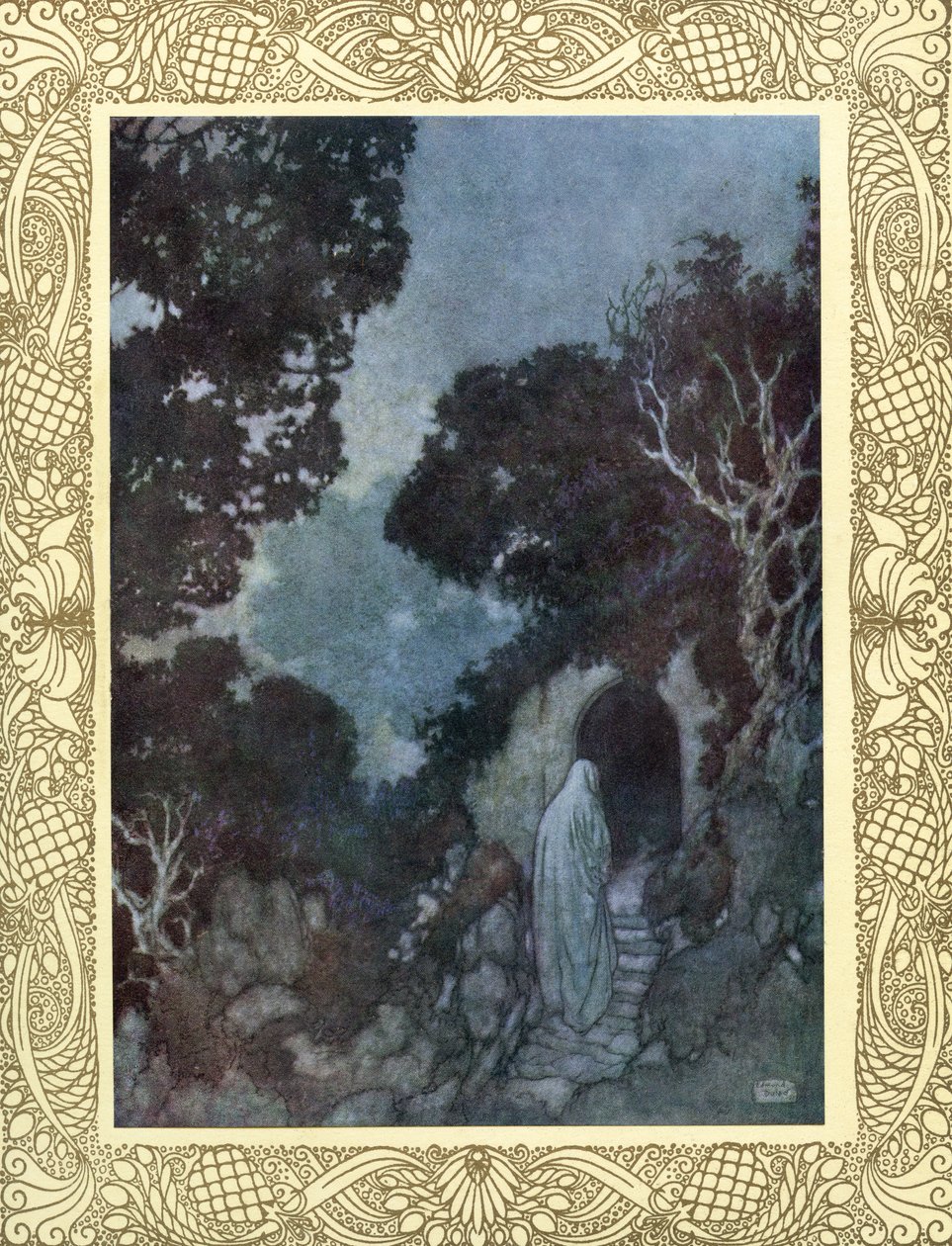 De Rubaiyat van Omar Khayyam geïllustreerd door Edmund Dulac door Edmund Dulac