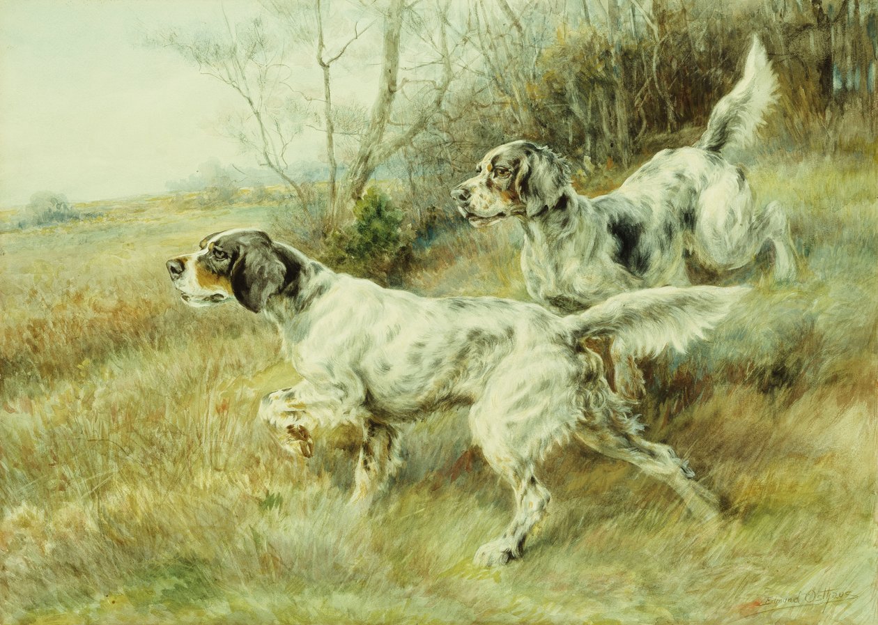 De jacht door Edmund Henry Osthaus