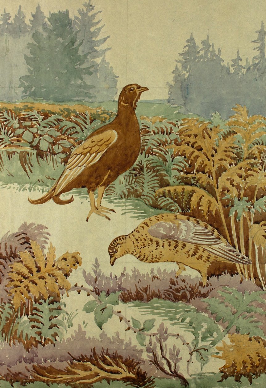 Samen op de heide, ca. 1930 door Edmund Hunter