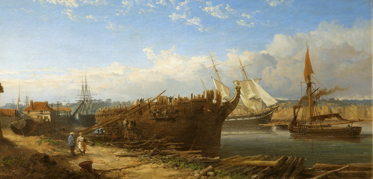 Bristol Drijvende Haven door Edmund John Niemann