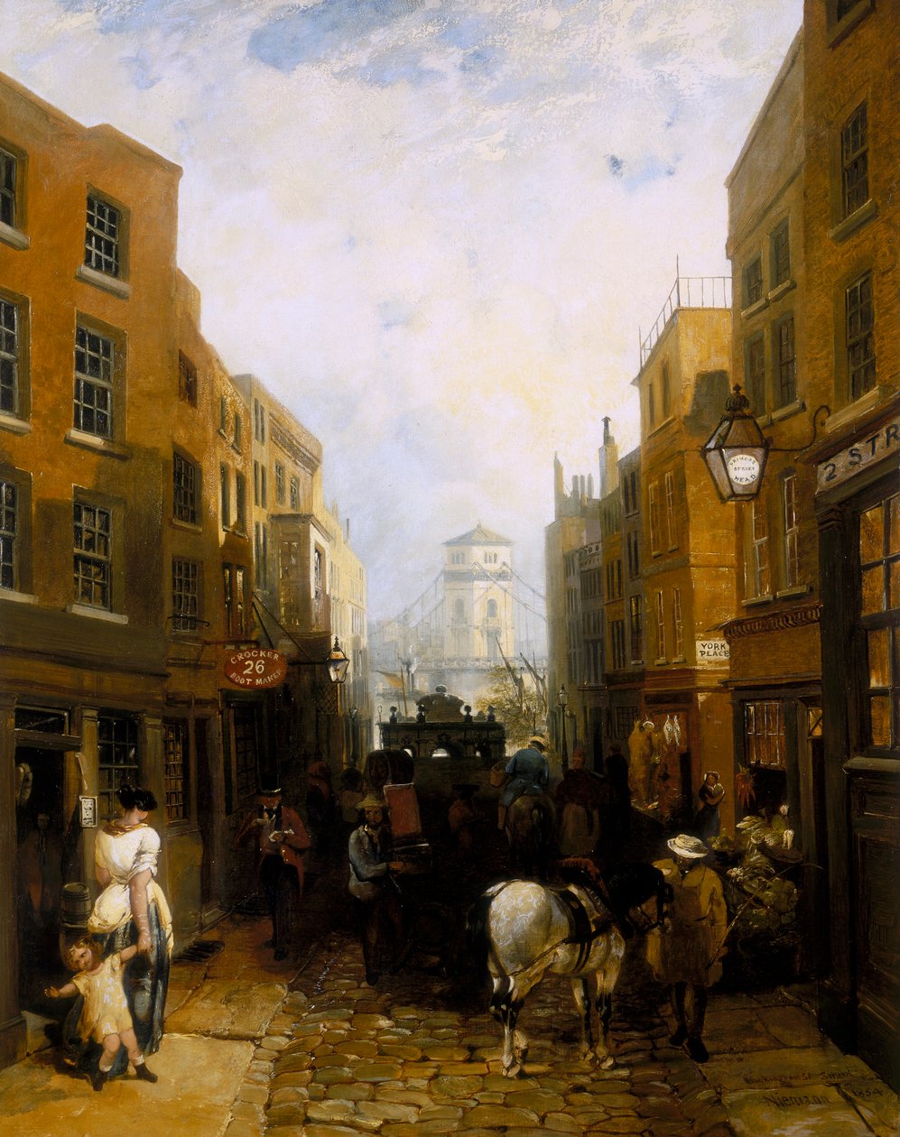 Buckingham Street, Strand door Edmund John Niemann