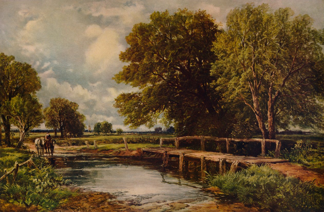 De doorwaadbare plaats, 1890, 1938 door Edmund Morison Wimperis