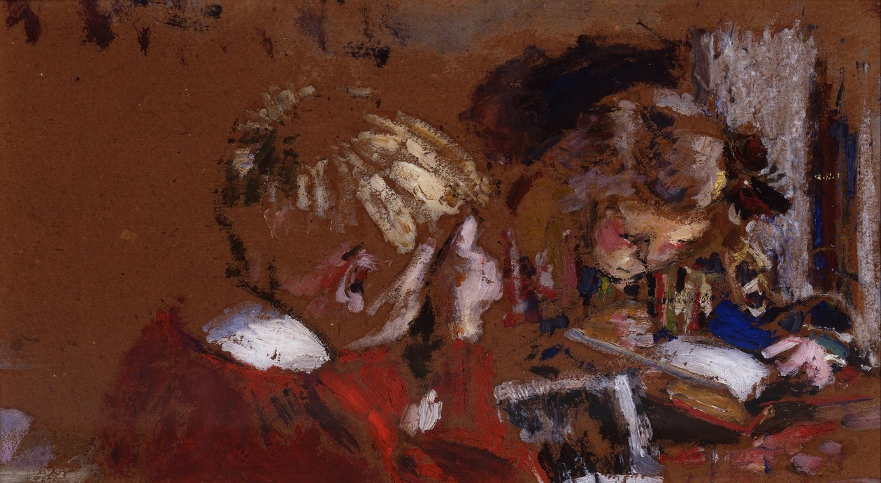 Lezende Kinderen door Edouard Vuillard
