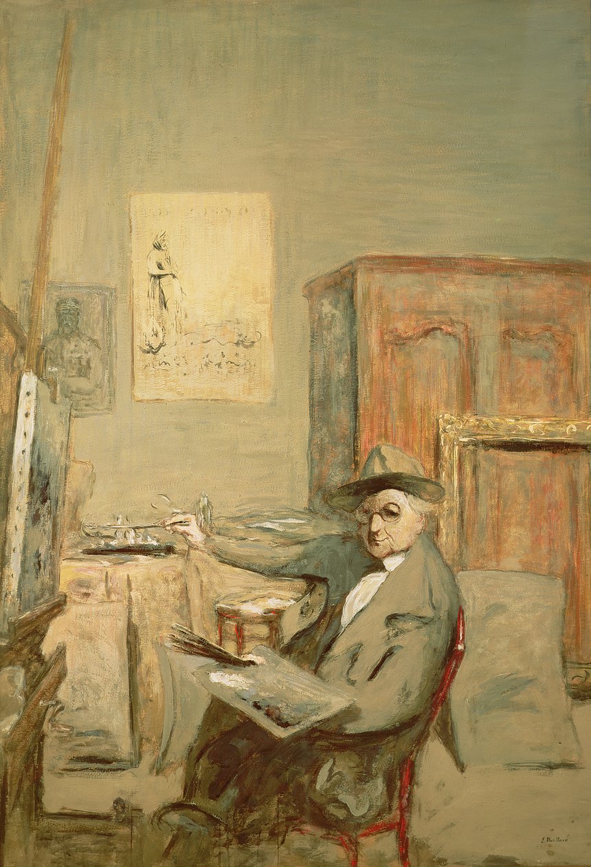 Ter Nagedachtenis aan een Bezoek aan Forain door Edouard Vuillard
