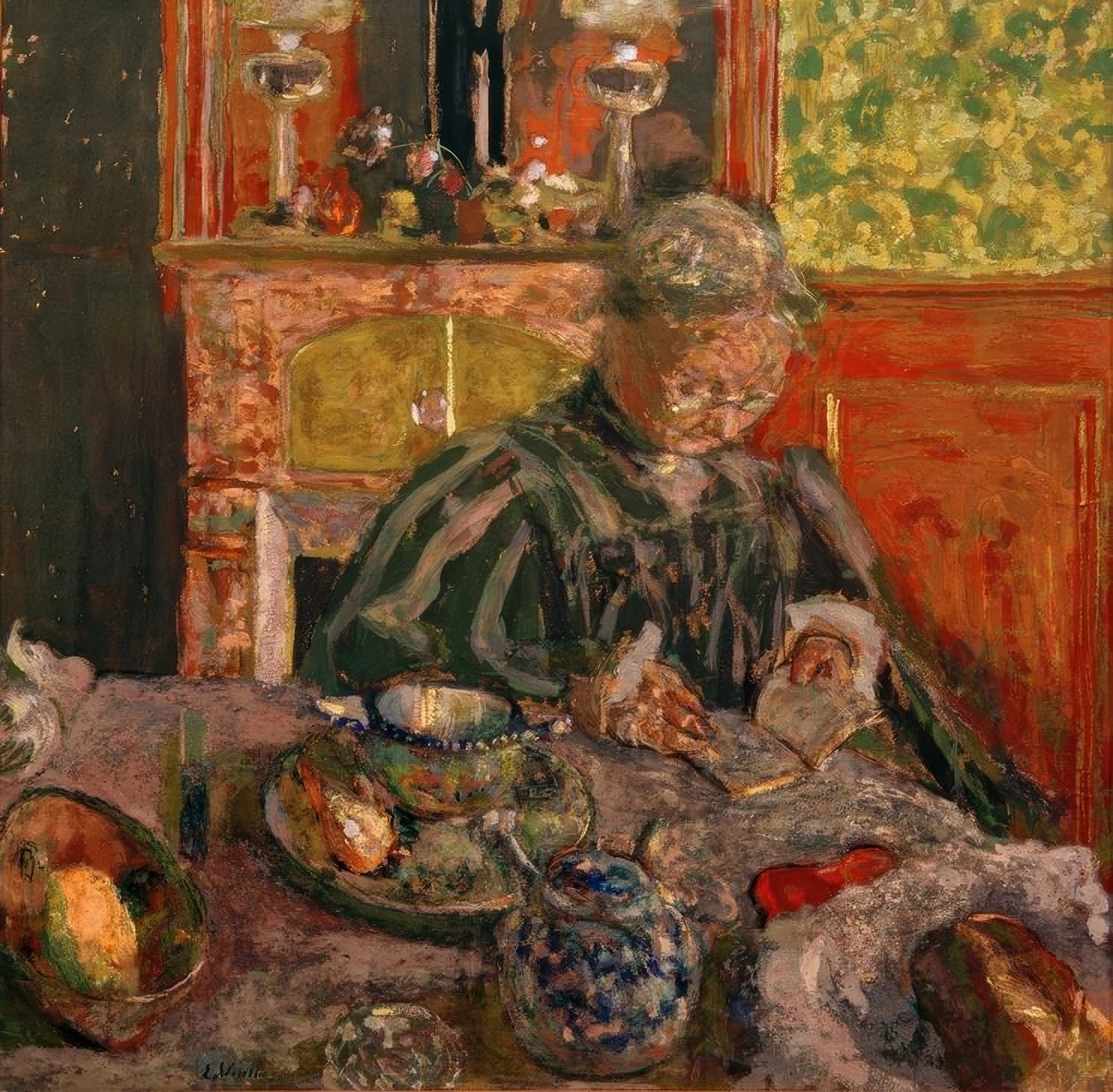 De lezeres door Edouard Vuillard