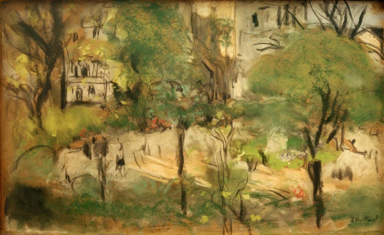 Het Berliozplein door Edouard Vuillard