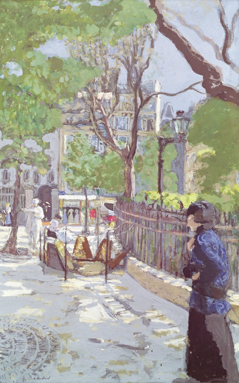 Place Vintimille door Edouard Vuillard