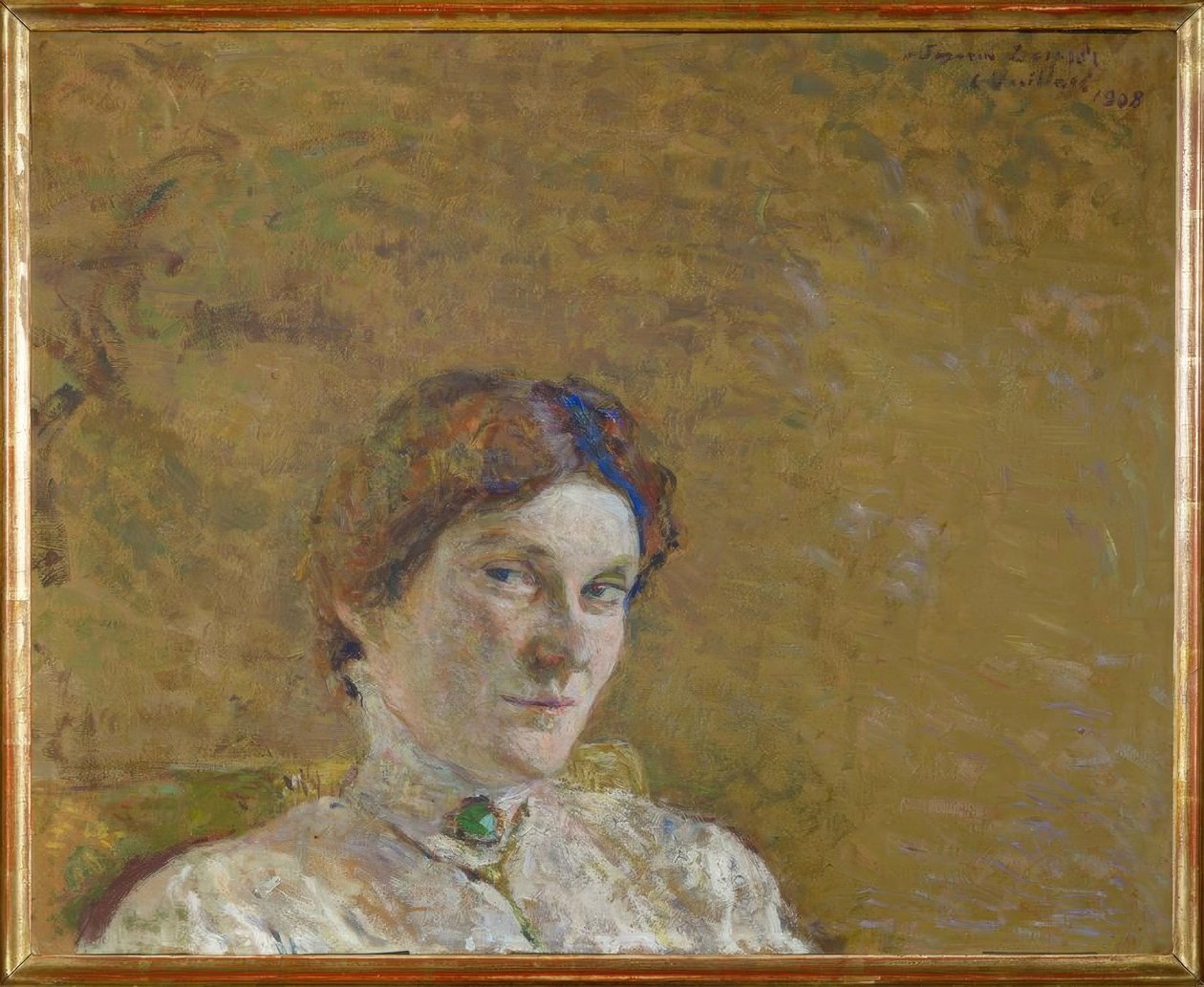 Portret van Suzanne Desprez door Edouard Vuillard