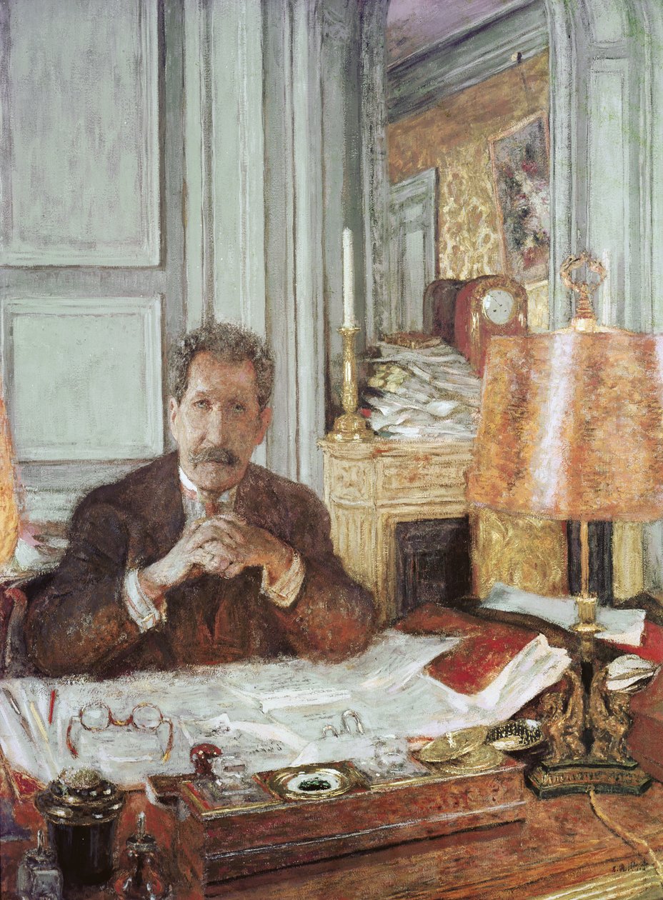 Portret van Philippe Berthelot door Edouard Vuillard