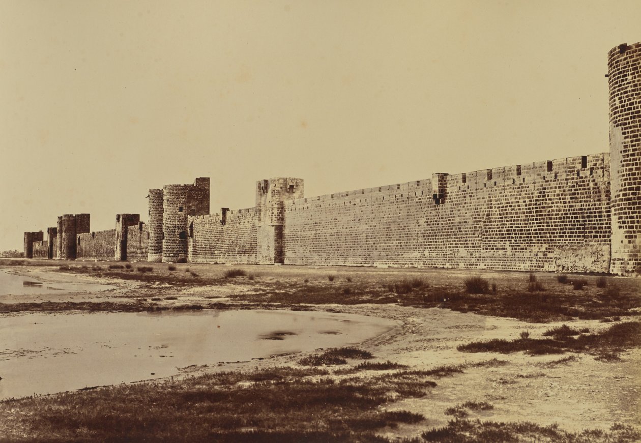 Aigues-Mortes door Édouard Baldus