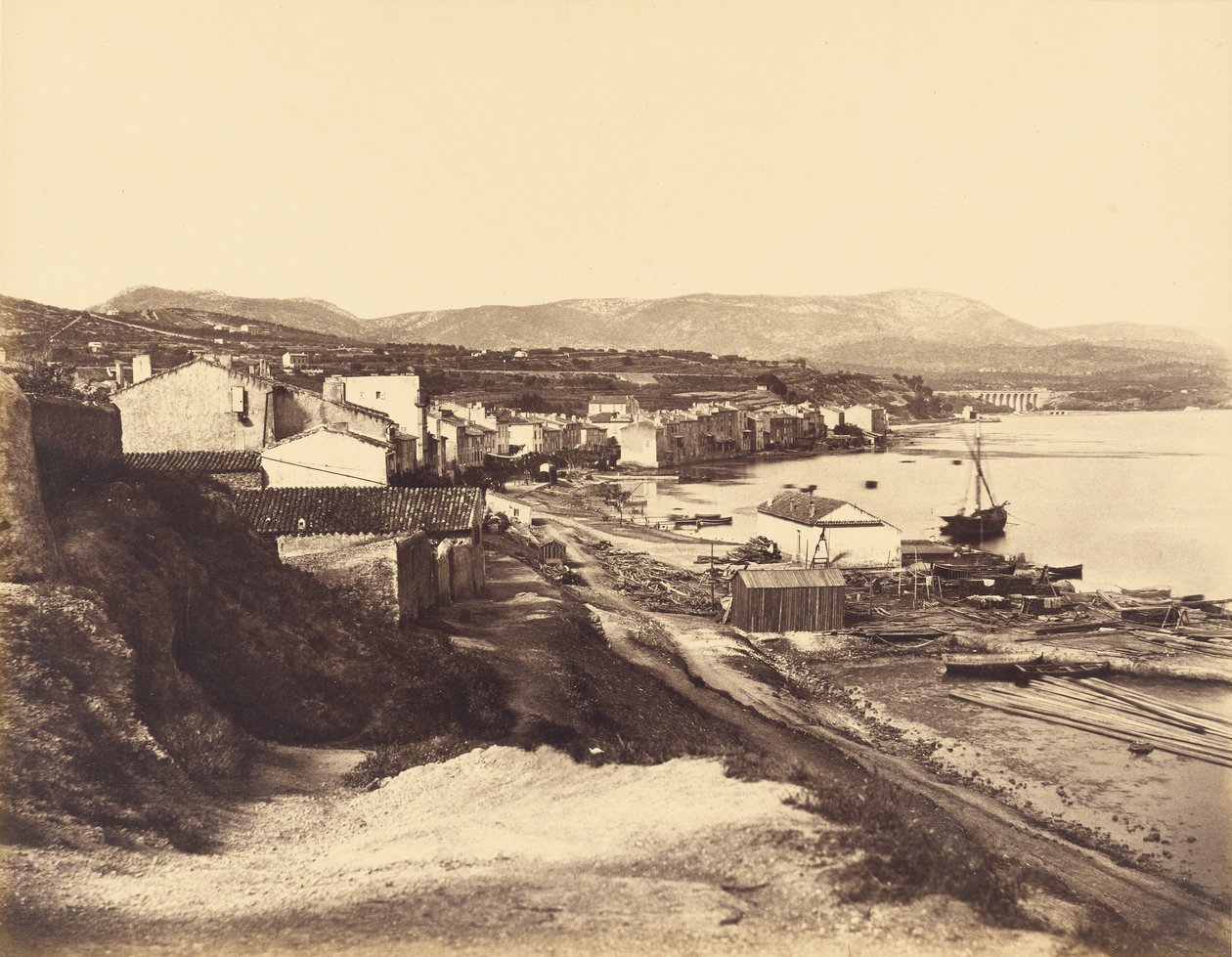 Bandol door Édouard Baldus